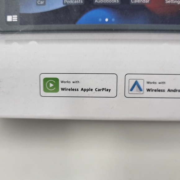 Portable Wireless Car Stereo Carplay Andriod Auto Screen Mirroring 7" Touchscree - Picture 3 of 7